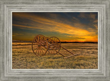 Load image into Gallery viewer, Handcart at Sunset