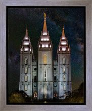 Load image into Gallery viewer, Salt Lake Temple Milky Way Vertical