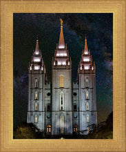 Load image into Gallery viewer, Salt Lake Temple Milky Way Vertical