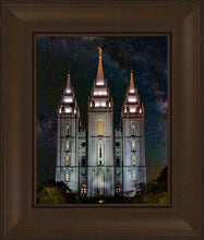 Load image into Gallery viewer, Salt Lake Temple Milky Way Vertical