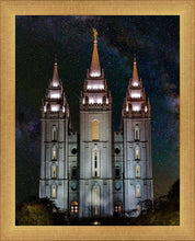 Load image into Gallery viewer, Salt Lake Temple Milky Way Vertical
