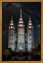 Load image into Gallery viewer, Salt Lake Temple Milky Way Vertical