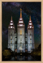 Load image into Gallery viewer, Salt Lake Temple Milky Way Vertical