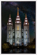 Load image into Gallery viewer, Salt Lake Temple Milky Way Vertical