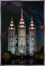 Load image into Gallery viewer, Salt Lake Temple Milky Way Vertical