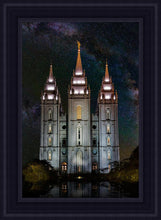 Load image into Gallery viewer, Salt Lake Temple Milky Way Vertical