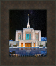 Load image into Gallery viewer, Ogden Temple Milky Way