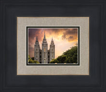 Load image into Gallery viewer, Salt Lake Temple Through the Clouds