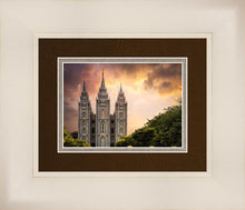 Load image into Gallery viewer, Salt Lake Temple Through the Clouds