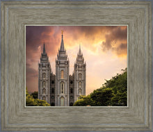 Load image into Gallery viewer, Salt Lake Temple Through the Clouds