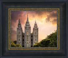 Load image into Gallery viewer, Salt Lake Temple Through the Clouds