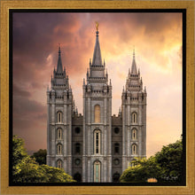 Load image into Gallery viewer, Salt Lake Temple Through the Clouds