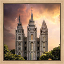 Load image into Gallery viewer, Salt Lake Temple Through the Clouds