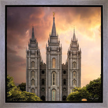 Load image into Gallery viewer, Salt Lake Temple Through the Clouds