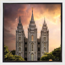 Load image into Gallery viewer, Salt Lake Temple Through the Clouds
