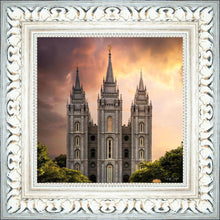 Load image into Gallery viewer, Salt Lake Temple Through the Clouds