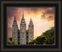 Load image into Gallery viewer, Salt Lake Temple Through the Clouds