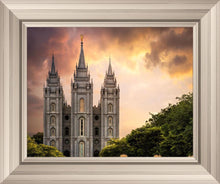 Load image into Gallery viewer, Salt Lake Temple Through the Clouds