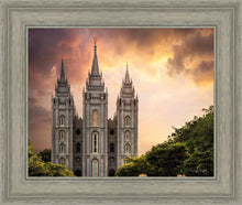 Load image into Gallery viewer, Salt Lake Temple Through the Clouds