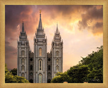 Load image into Gallery viewer, Salt Lake Temple Through the Clouds