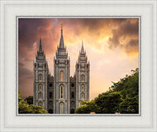 Load image into Gallery viewer, Salt Lake Temple Through the Clouds