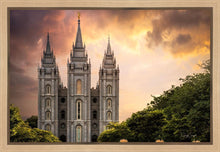 Load image into Gallery viewer, Salt Lake Temple Through the Clouds