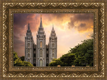 Load image into Gallery viewer, Salt Lake Temple Through the Clouds