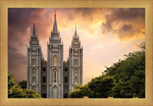 Load image into Gallery viewer, Salt Lake Temple Through the Clouds