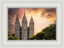 Load image into Gallery viewer, Salt Lake Temple Through the Clouds