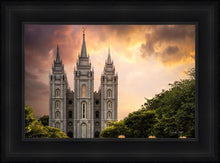 Load image into Gallery viewer, Salt Lake Temple Through the Clouds