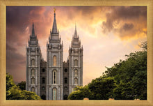 Load image into Gallery viewer, Salt Lake Temple Through the Clouds