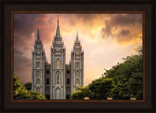 Load image into Gallery viewer, Salt Lake Temple Through the Clouds
