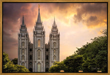 Load image into Gallery viewer, Salt Lake Temple Through the Clouds