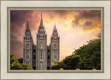 Load image into Gallery viewer, Salt Lake Temple Through the Clouds