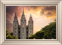 Load image into Gallery viewer, Salt Lake Temple Through the Clouds