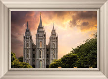 Load image into Gallery viewer, Salt Lake Temple Through the Clouds