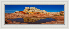 Load image into Gallery viewer, White Pocket Reflection