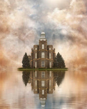 Load image into Gallery viewer, Millennial Reflection Logan Utah Temple