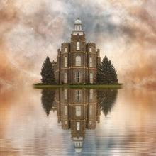 Load image into Gallery viewer, Millennial Reflection Logan Utah Temple