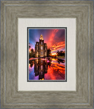 Load image into Gallery viewer, Logan Utah Fiery Sunset