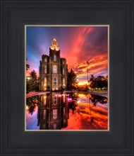 Load image into Gallery viewer, Logan Utah Fiery Sunset