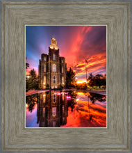 Load image into Gallery viewer, Logan Utah Fiery Sunset