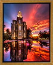 Load image into Gallery viewer, Logan Utah Fiery Sunset