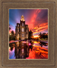 Load image into Gallery viewer, Logan Utah Fiery Sunset