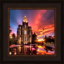Load image into Gallery viewer, Logan Utah Fiery Sunset