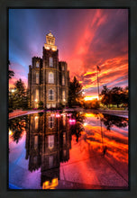 Load image into Gallery viewer, Logan Utah Fiery Sunset