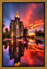 Load image into Gallery viewer, Logan Utah Fiery Sunset