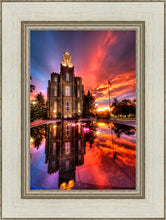 Load image into Gallery viewer, Logan Utah Fiery Sunset