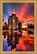 Load image into Gallery viewer, Logan Utah Fiery Sunset