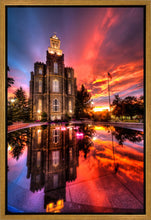 Load image into Gallery viewer, Logan Utah Fiery Sunset